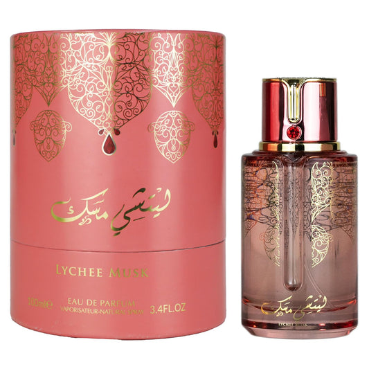ARABIYAT PRESTIGE LYCHEE MUSK EAU DE PARFUM 3.4FL.OZ