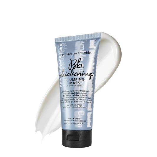 Bumble and bumble. Thickening Plumping Hair Mask | Lightweight Formula Adds Volume and Hydration | Strengthens, Detangles, Smooths | For Fine to Medium Wavy, Straight Hair Types, 6.7 Fl Oz