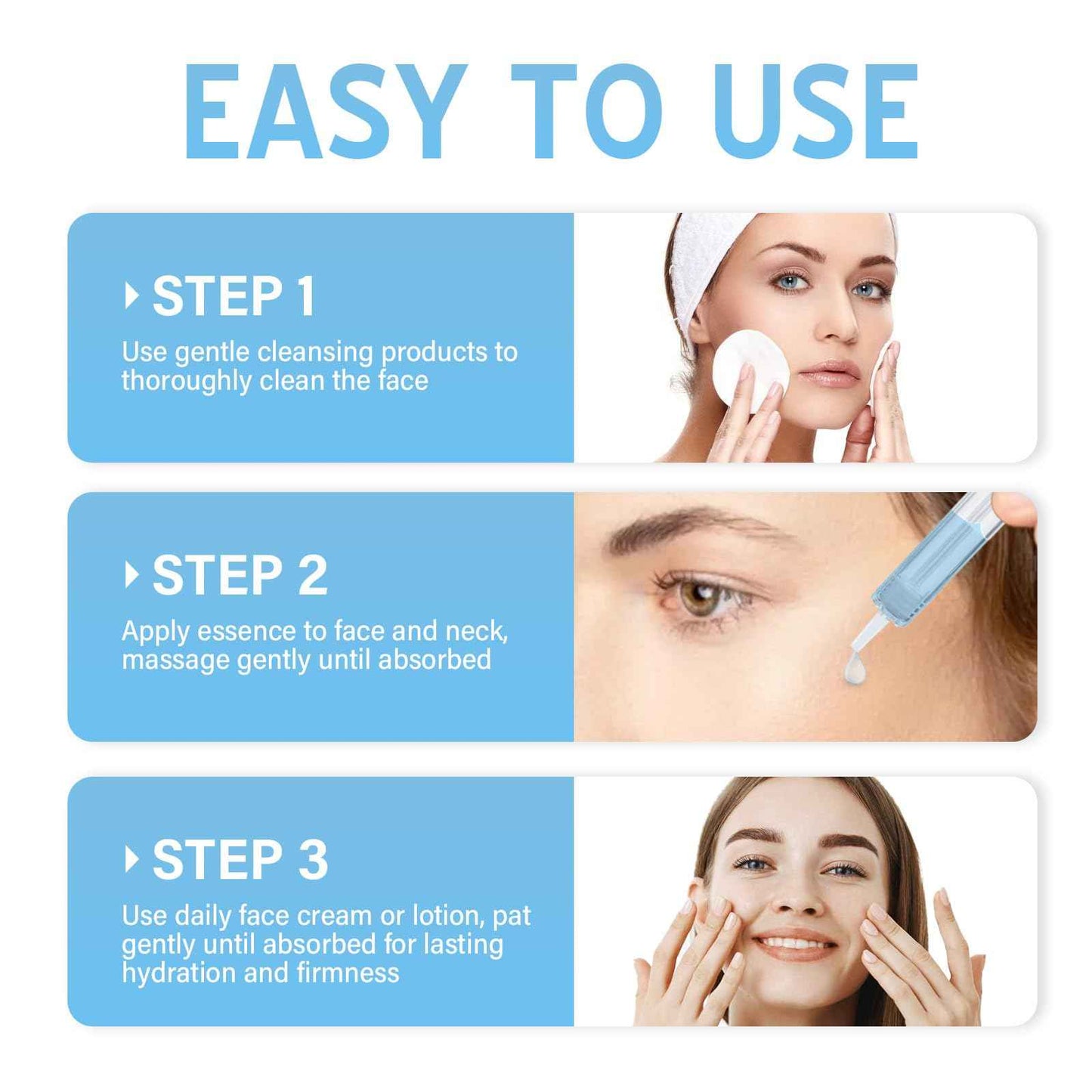 Stem Cell Serum for Face, Microneedling Serum, Anti Aging Face Essence, Makes Skin Feel Firmer, Stem Cells Strengthen and Moisturises, Use with and Without MicroNeedling