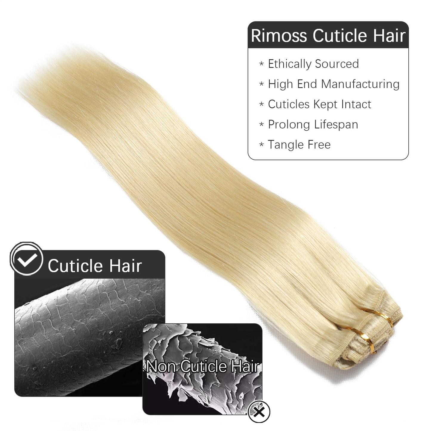 Rimoss Clip in Hair Extensions Real Human Hair - Burgundy Red Color, 16 Inch 7pcs - Soft Remy Hair Extensions Real Human Hair Clip ins Straight for Women (#99J 16 Inch)