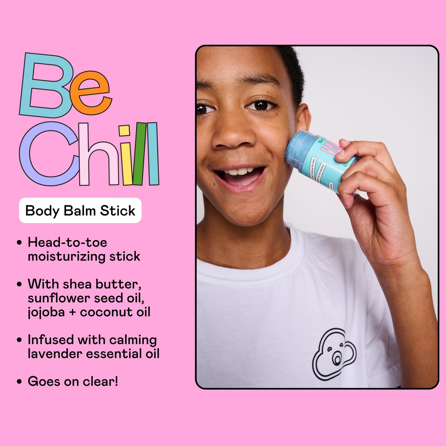 YAWN Makeup & Skincare Kit for Kids | Non-Toxic, Vegan, Cruelty Free, Talc Free | Lip Balm, Tinted Face Multi-Stick for Lips & Cheeks, and Universal Body Balm Stick | For Kids 3+ | Made in USA