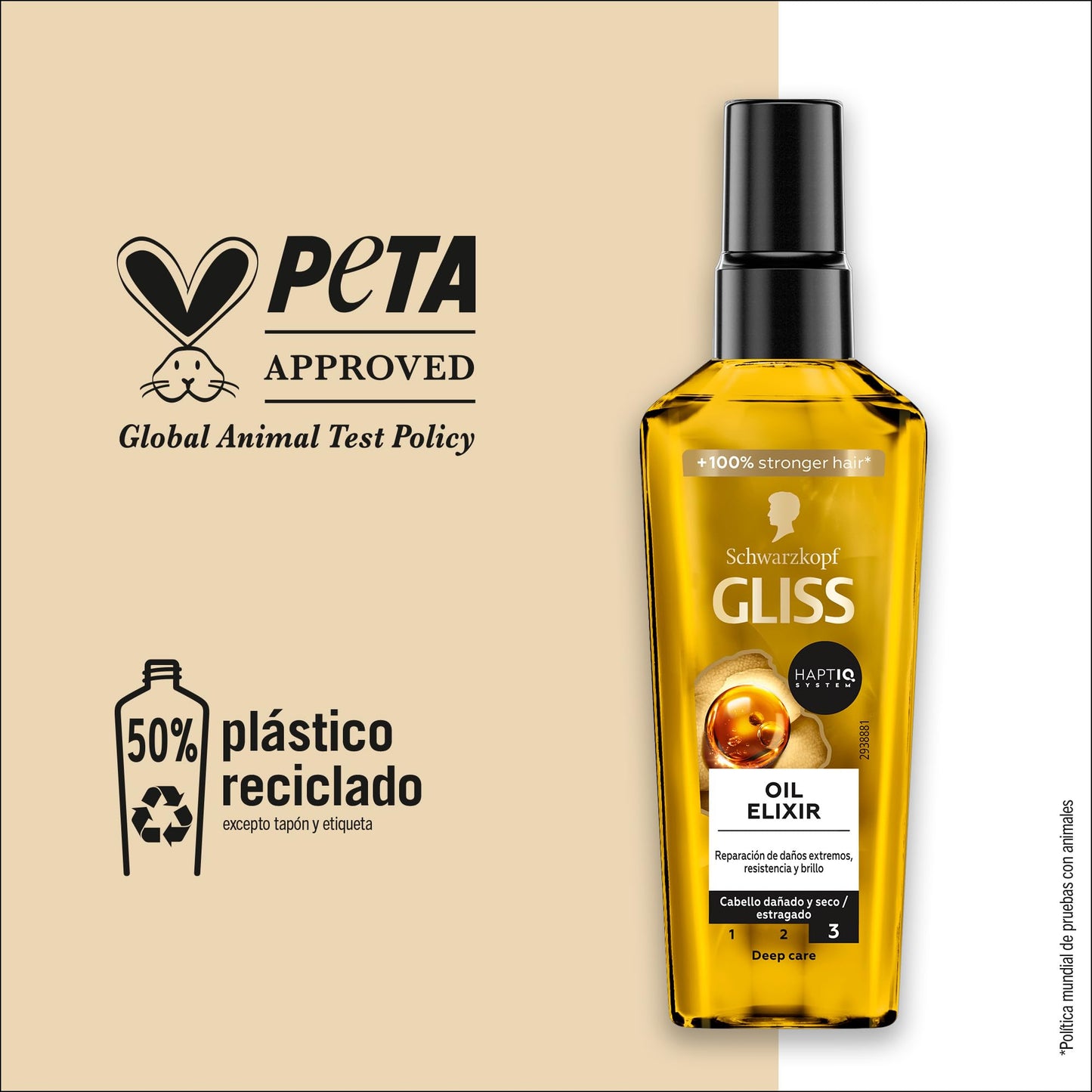 Schwarzkopf GLISS-REPAIR TREATMENT 75ML BRIGHT