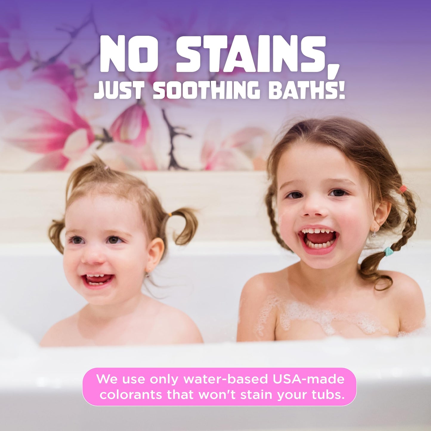Unicorn Bath Bomb for Girls with Surprise Squishy Toys Inside, 1 Pack