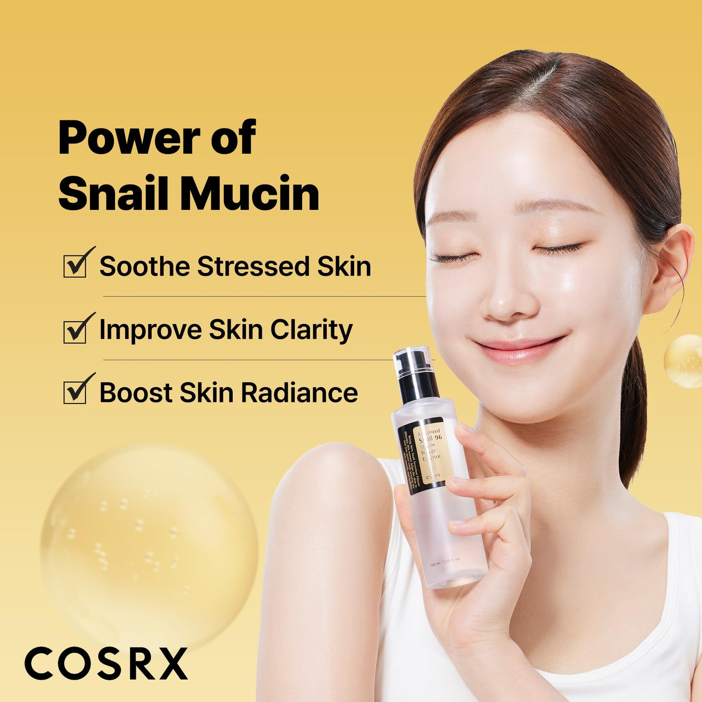 COSRX All About Snail Mucin Korean Skin Care Set, Mini Travel Essentials, Travel Size Gift Set with Snail Mucin Face Wash, Serum, Moisturizer & Eye Cream, Rejuvenating Kit, Mothers Day Gifts for Mom
