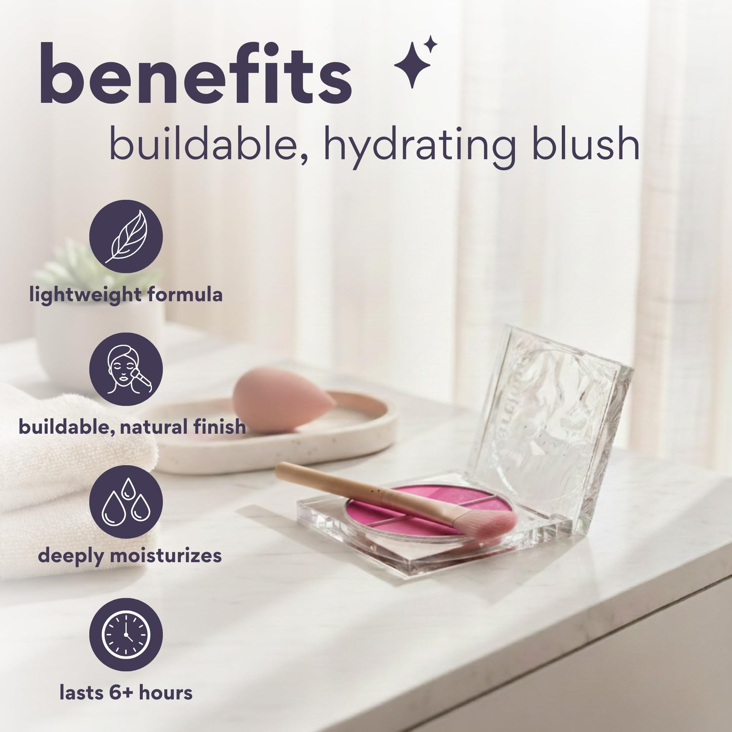 dearcloud Watercolor Blush Duo – Niacinamide Liquid Blush (Bubble)