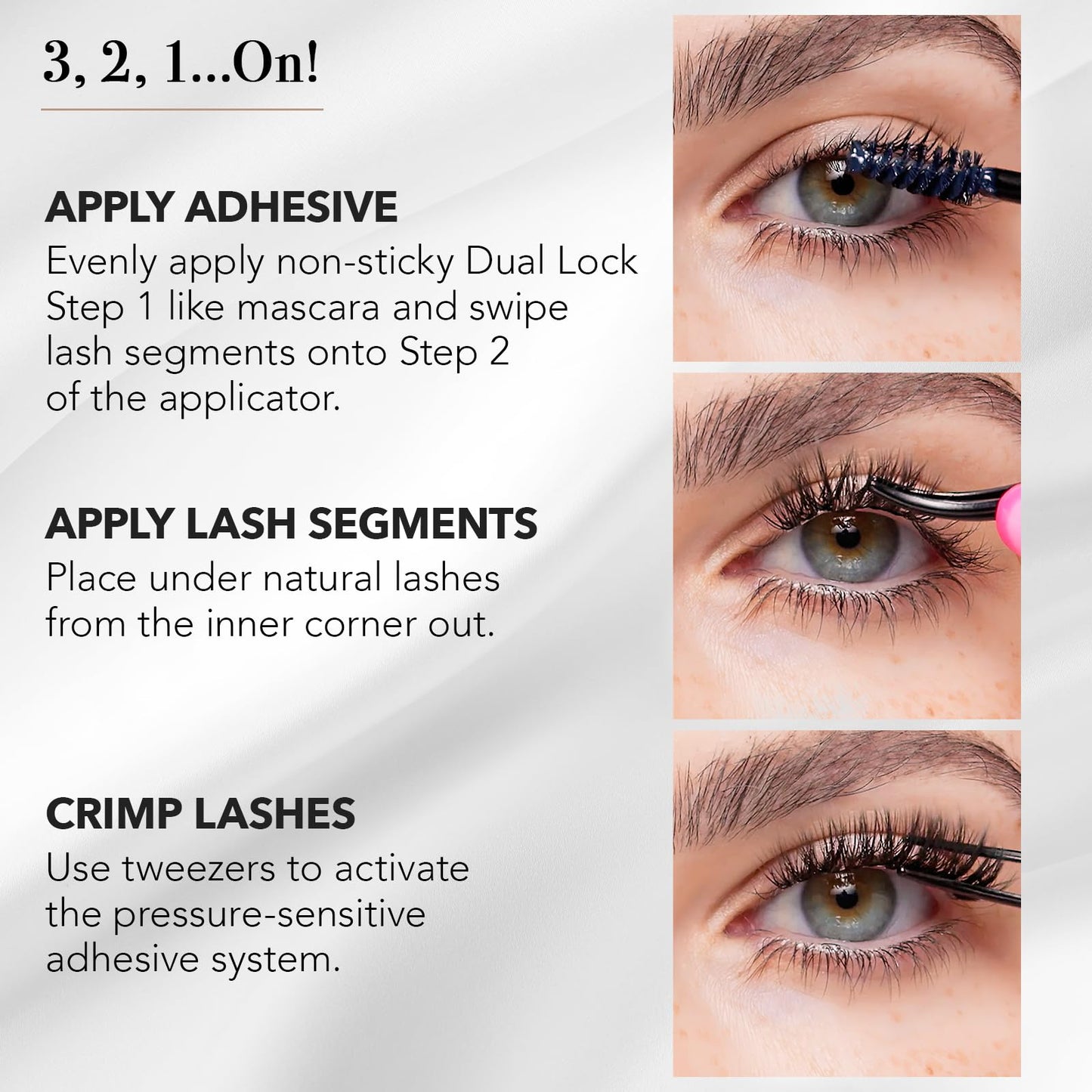Pro Lash SoftWear Professionally Styled Lash Clusters - Seamless, Lightweight Lashes - 7-Day Cluster Eyelash Extensions - Waterproof Lashes Clusters - Single Set - Classic Shorties No. 05 Black