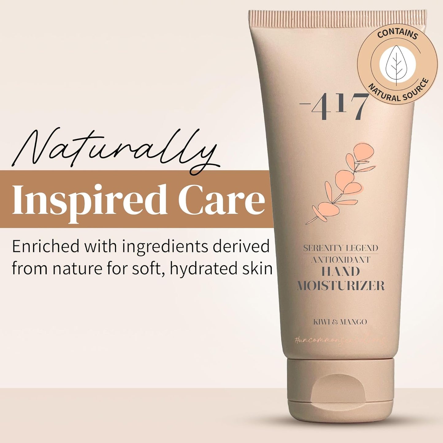 Kiwi & Mango Hand Moisturizer - Refreshing Anti-Oxidant Hydration for Soft Skin | 8 oz