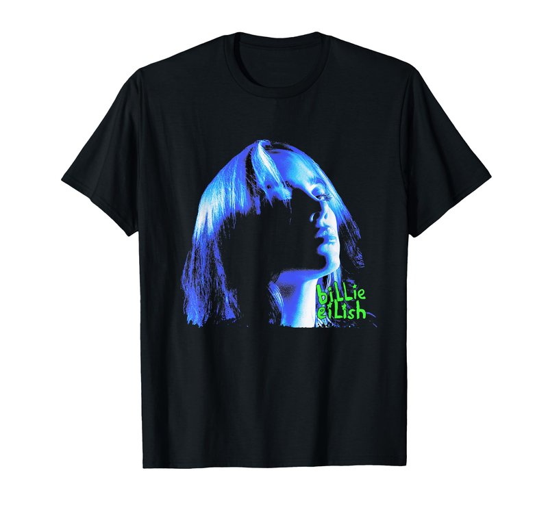 Official Billie Eilish Portrait T-Shirt Small