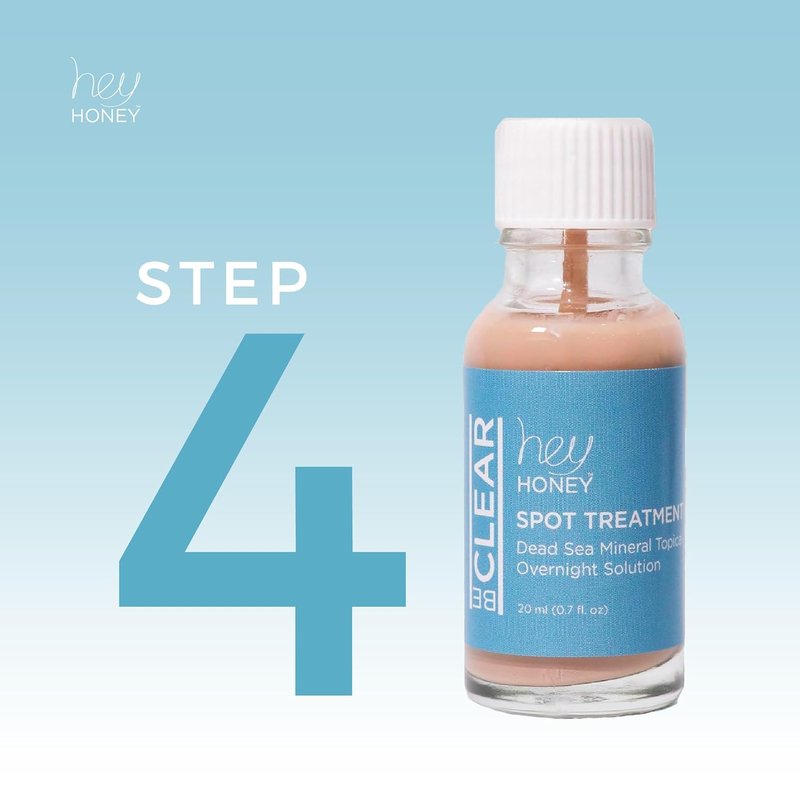 Be Clear Acne Spot Treatment - Overnight Pimple Drying Lotion for Zits & Blemishes | 1 OZ