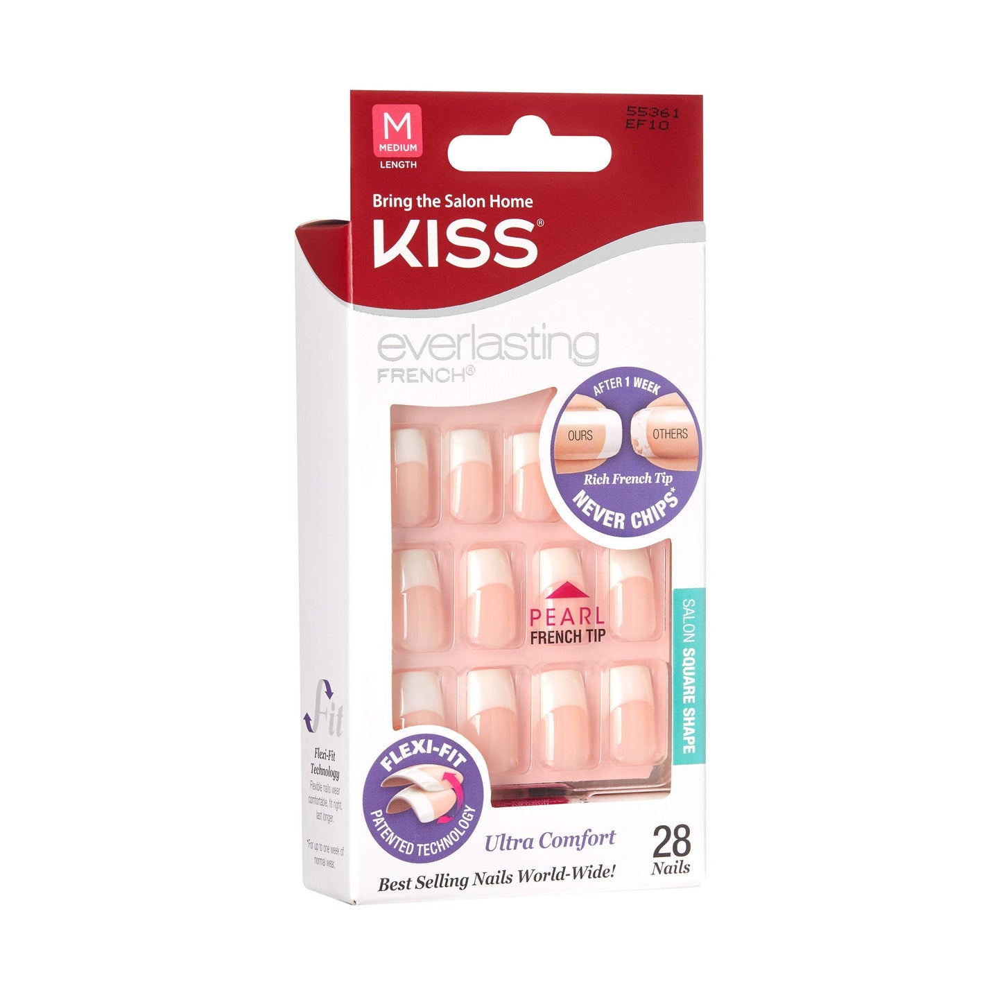 Kiss Everlasting French Nails (2 PACK, EF10)