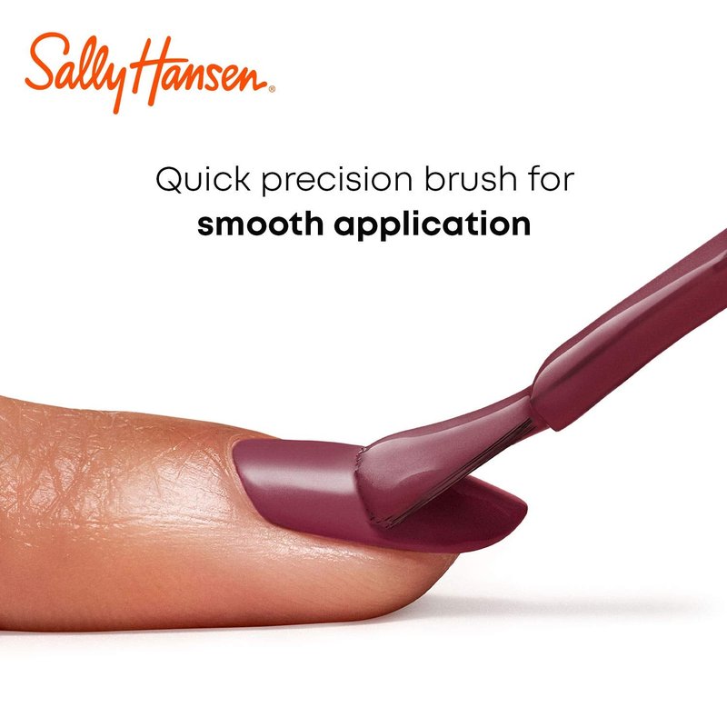 Sally Hansen Miracle Gel - Mauve-olous Nail Polish Duo | Long-Lasting Gel-Like Formula, No UV Lamp Needed