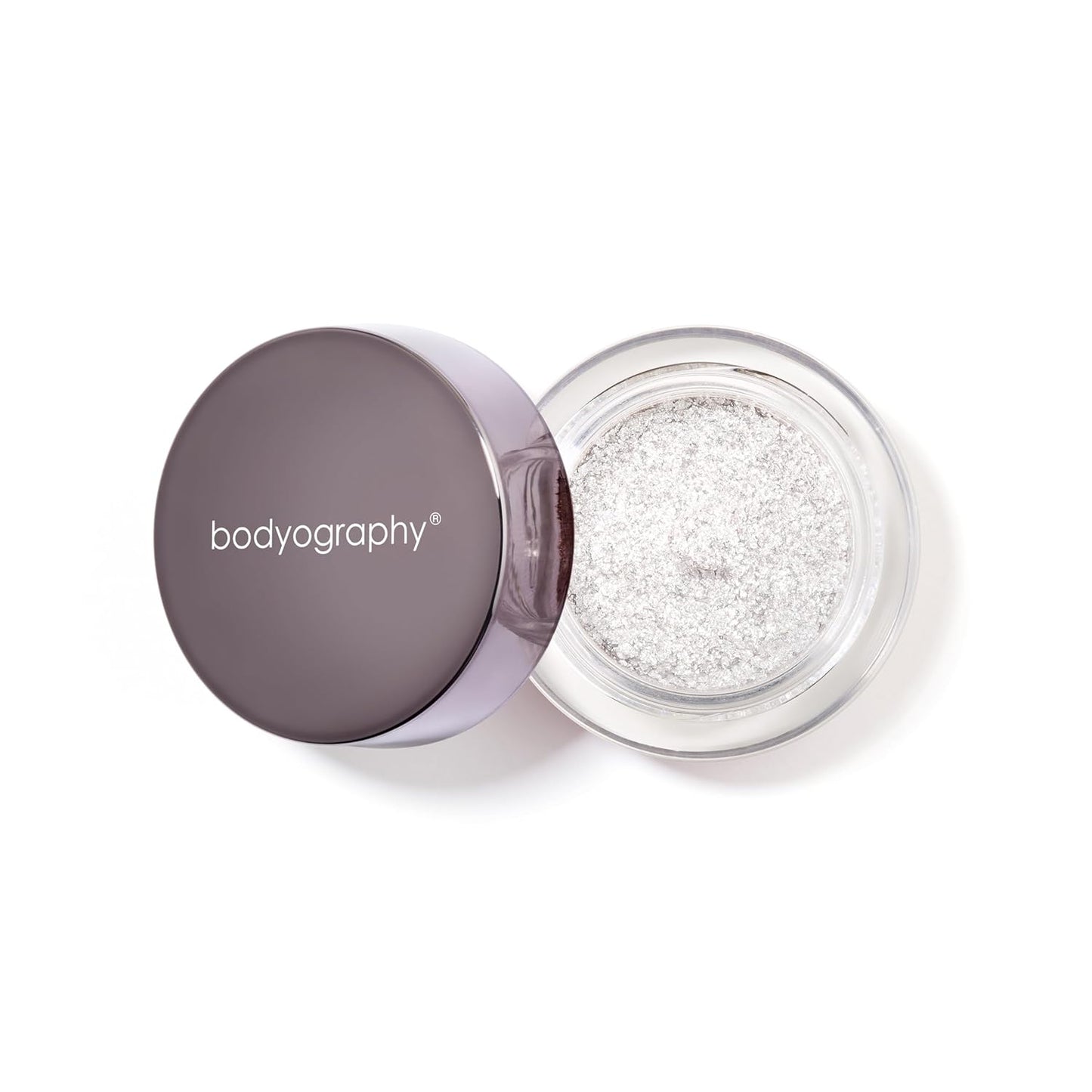Glitter Pigment Eye Shadow - Long-Wear Shimmer Formula | Vegan & Talc-Free | Halo Silver Diamond 1.5g