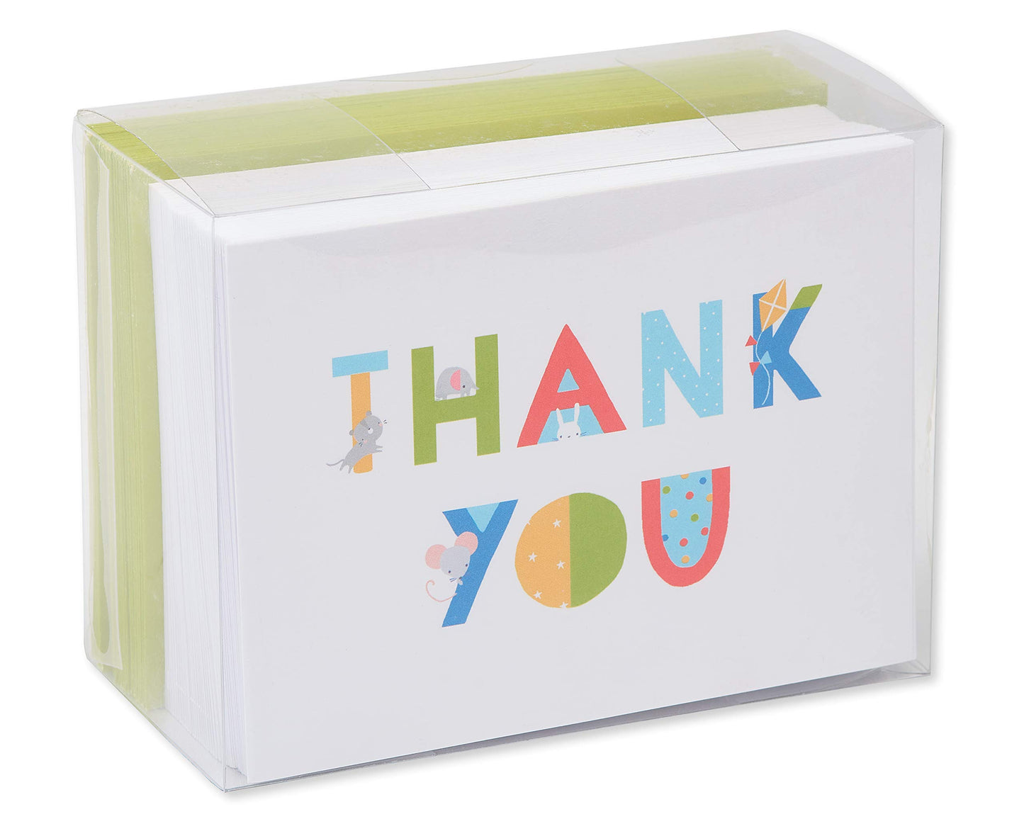 American Greetings Thank You Cards with Envelopes, Baby Icons (50-Count)