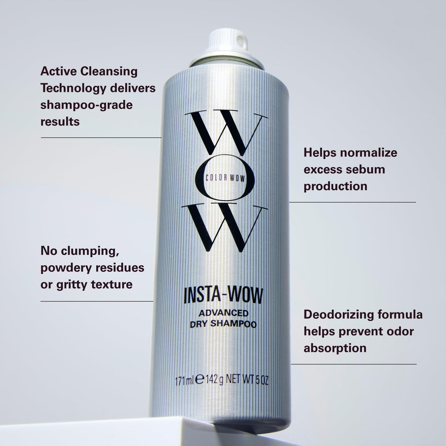 COLOR WOW Insta-WOW – Advanced Dry Shampoo, No White Residue