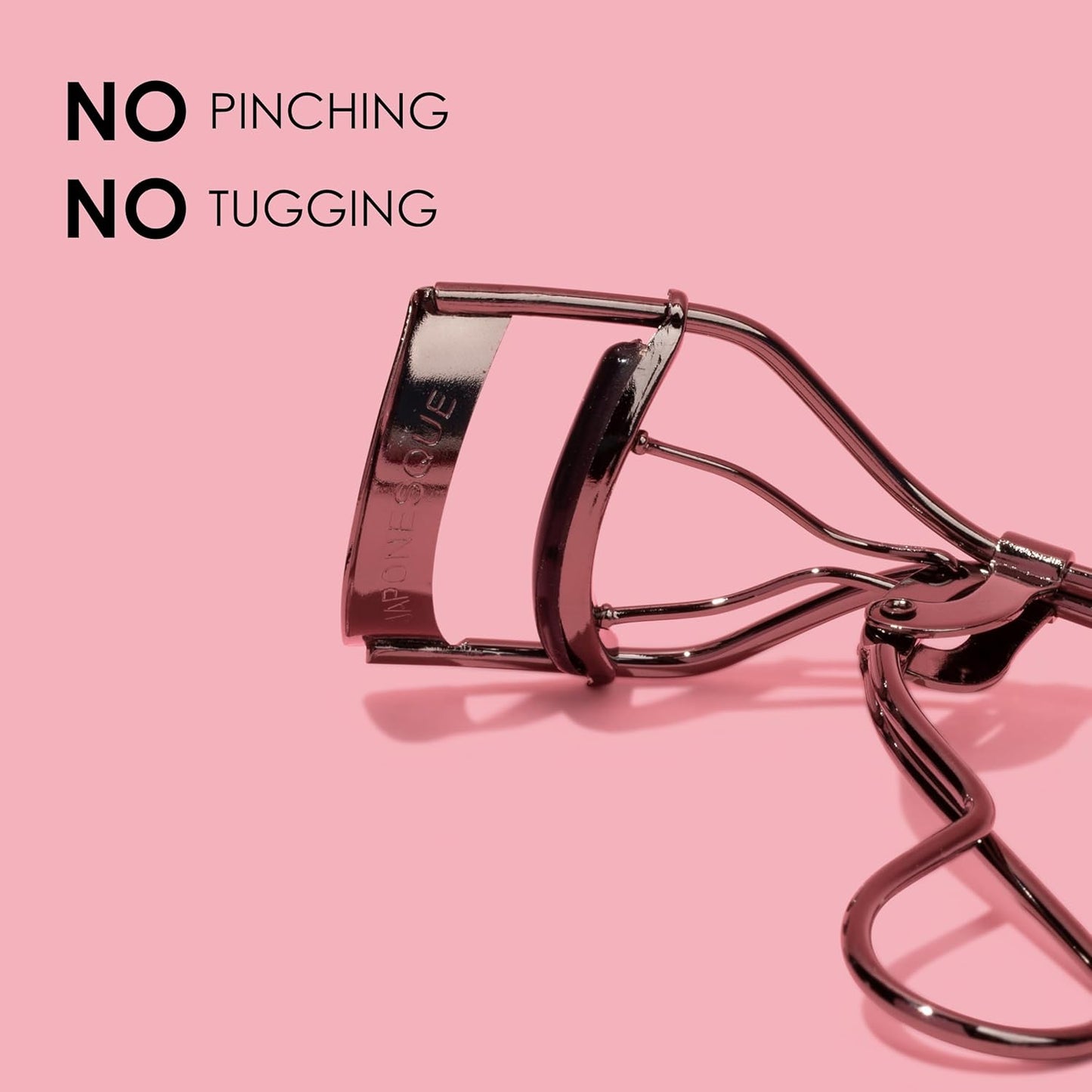 Extreme Lash Curler - Scissor Comfort Handle for Deep Curl | 8-Hour Hold, High Arch Design, Gunmetal Finish