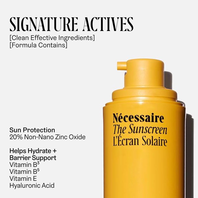 Mineral Sunscreen SPF 30 - Hydrating Zinc Oxide Formula | 5.1oz, Broad Spectrum Protection