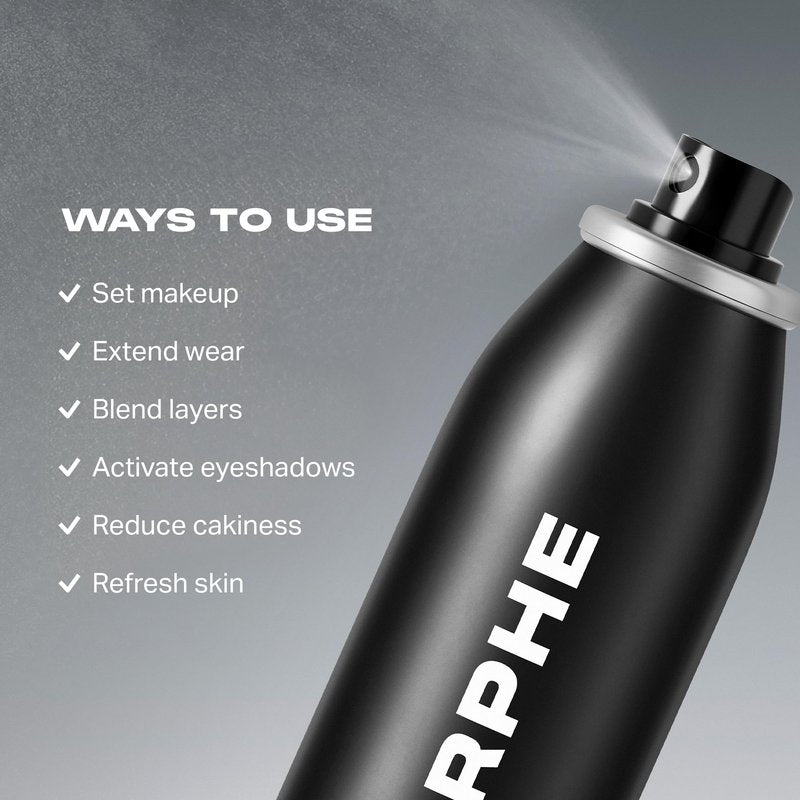 Morphe Jumbo Continuous Setting Spray - Micro-Fine Makeup Setting Spray with a Natural Radiant Finish - Helps Makeup Resist Caking or Fading & Increases Wear of Foundation (6.5 fl oz)