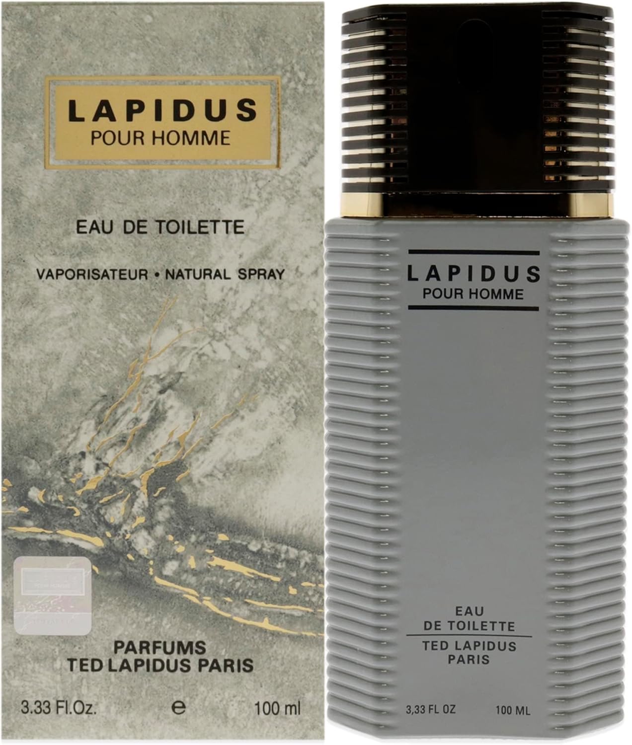 Ted Lapidus Eau De Toilette Spray for Men - 3.3 Ounces | Classic Fragrance