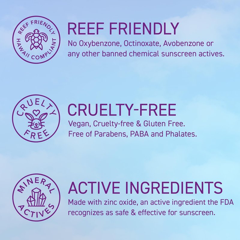BOB KIDS SPF 50 Sun Spray, Mineral Sunscreen, Non Aerosol Continuous Spray, Water Resistant, Reef Friendly, 6 oz