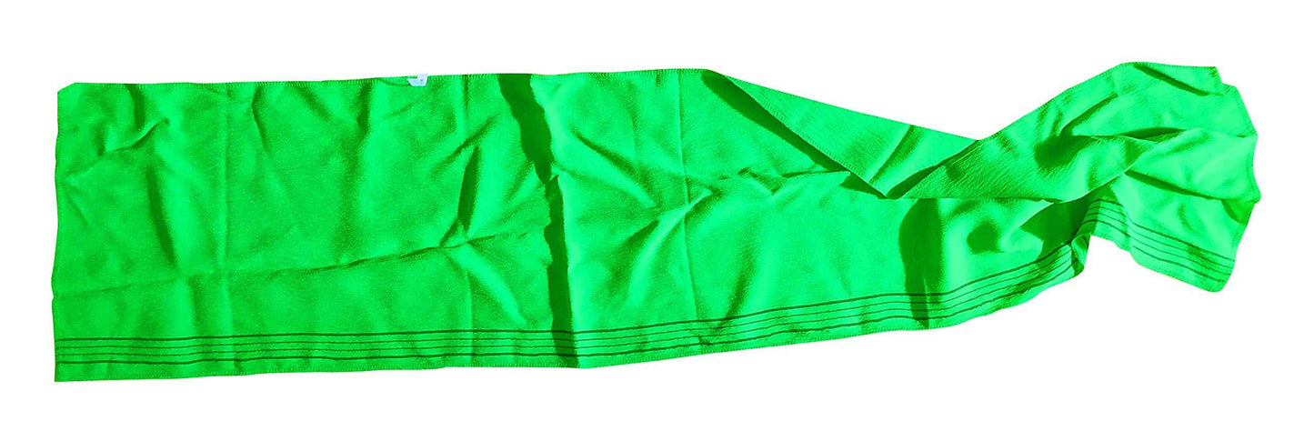 GY ebest Utra Long Size(51 in 12 in) Viscose Bath Back Towel Bundles(4 Pieces)