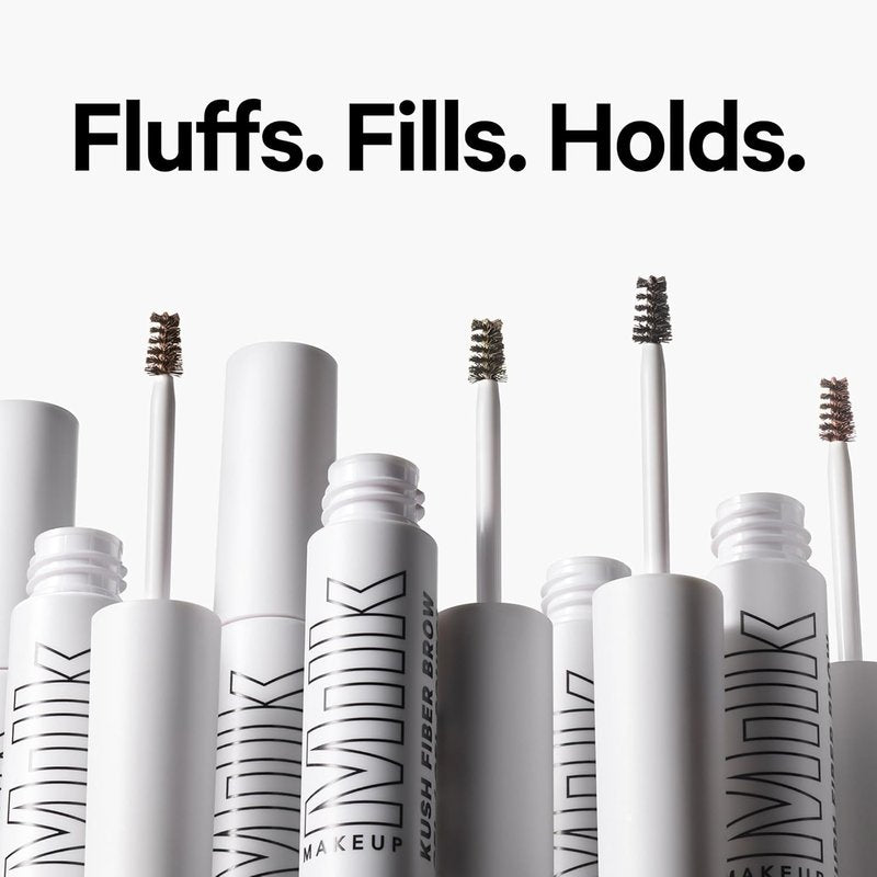 KUSH Fiber Brow Gel by Milk Makeup | Tinted Gel for Fuller, Natural-Looking Eyebrows – Vegan & Conditioning Formula