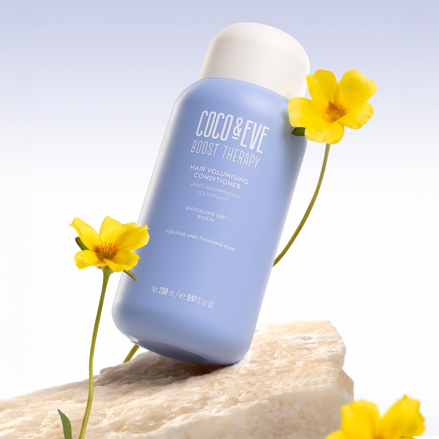 Coco & Eve Boost Therapy Hair Volumizing Conditioner with Biotin to Target Fine, Thinning Hair, Increase Volume and Density. Smoothes Strengthens & Thickens for Fuller Healthier Hair (9.47 Fl Oz)