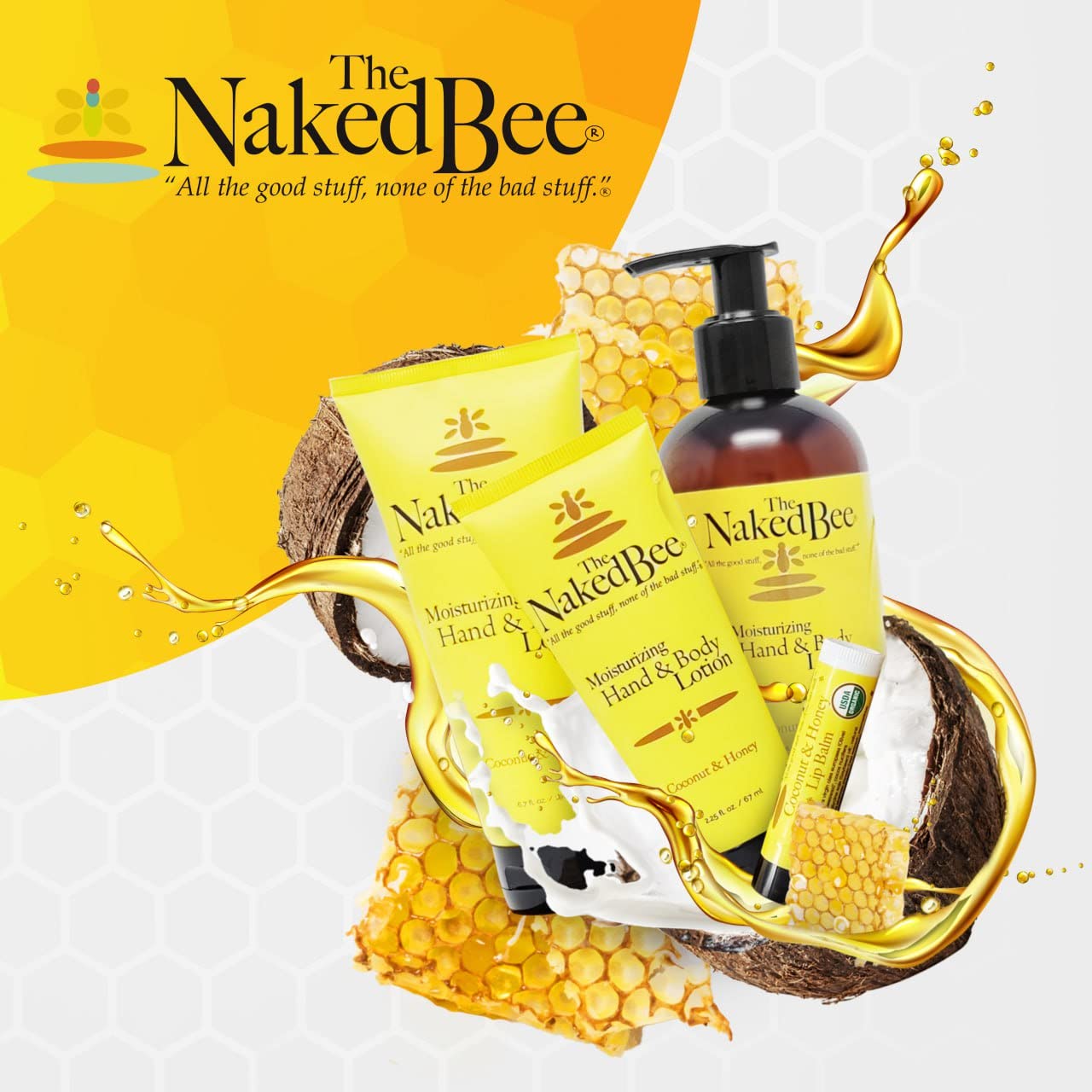 The Naked Bee Orange Blossom Honey Serious Restoration For Hands & Feet Gift Set
