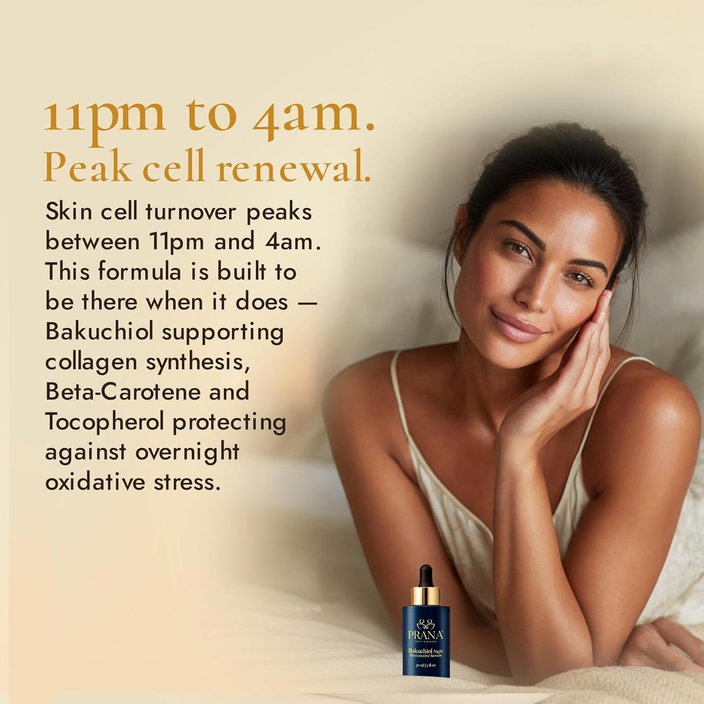 Bakuchiol Anti-Aging Serum - Ayurvedic Retinol Alternative with Squalane & Jojoba | Hydrating for Wrinkles & Radiant Skin - 30ml