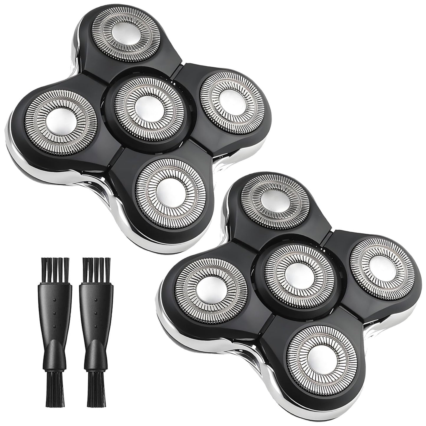 Balder Boss Replacement Head Compatible with Remington Balder Boss XR7120 XR7100 and RX7 Ultimate Series XR1600, 2 Pack Remington Shaver Replacement Heads, 2 Cleaning Brush