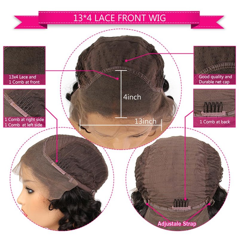 Topnormantic Short Curly Wigs for Black Women Human Hair 13x4 Ombre Honey Blonde Curly Lace Front Wigs Wigs Pre Plucked with Baby Hair 12A Brazilian Virgin Hair Glueless Pixie Cut Curly Wigs 6 Inch