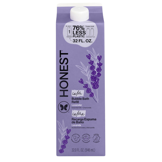 The Honest Company Bubble Bath, Hypoallergenic, Lavender Calm, 32 fl oz