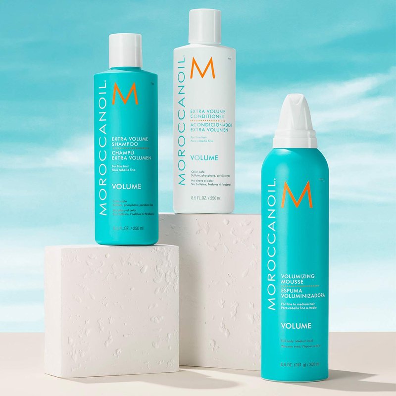 Moroccanoil Extra Volume Shampoo - Boosts Hair Thickness & Shine | 8.5 Fl Oz