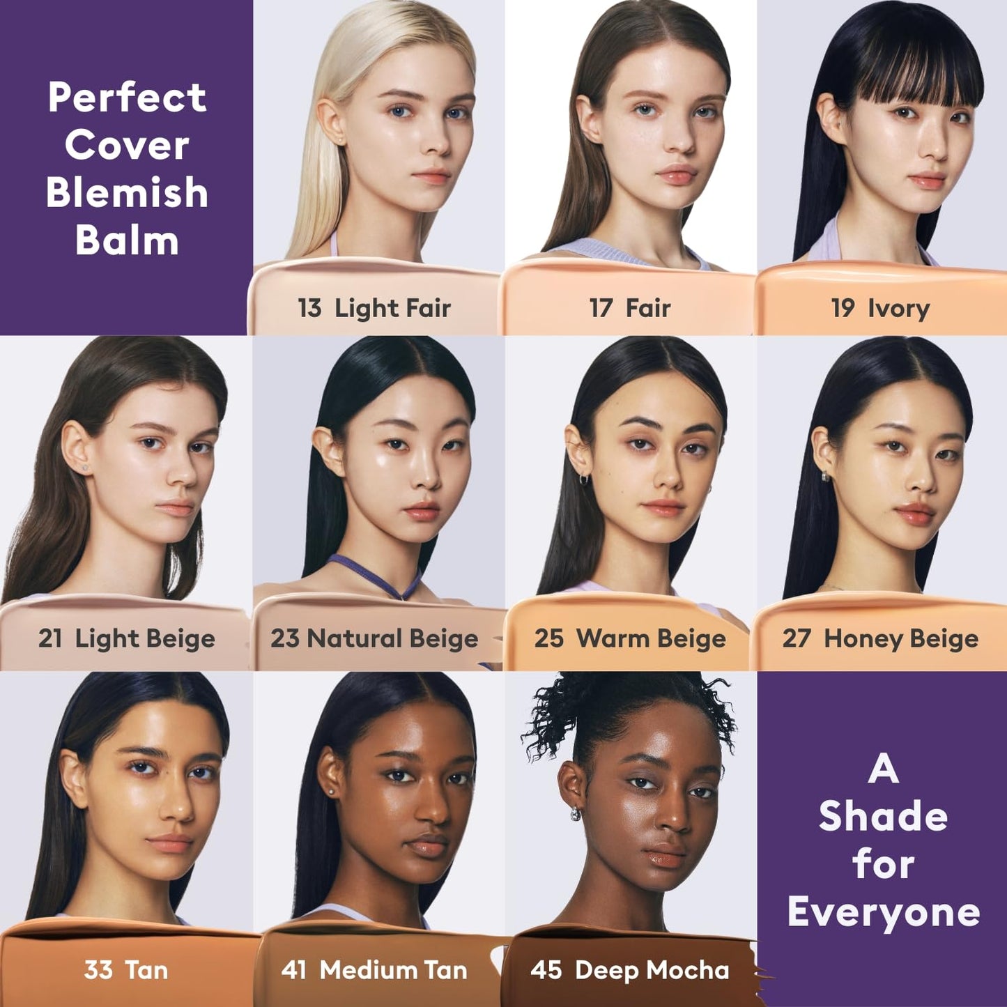 MISSHA M Perfect Cover Serum BB Cream No.17 Fair- Fair with Cool Undertone, Skin Tint, Tinted Moisturizer, Skin Care Foundation Makeup, Korean Makeup,1.18 Fl oz