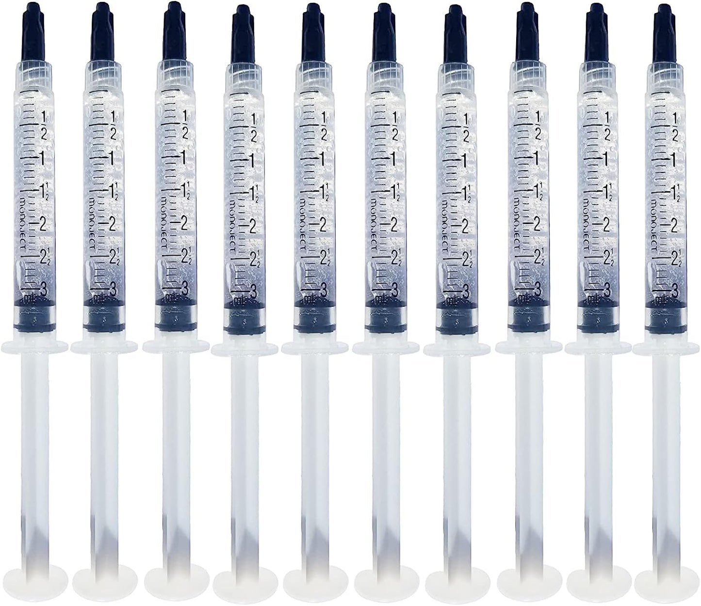 Teeth Whitening Gel Refill Kit - 10 Tubes 44% Carbamide Peroxide | Bright White Smiles
