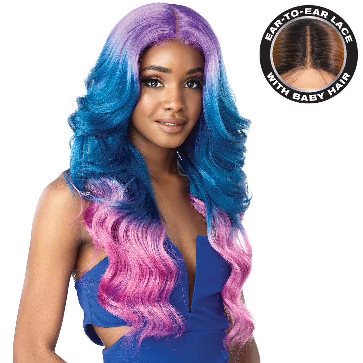Sensationnel Shear Muse LaceWig-Chana, 1B OFFBLACK