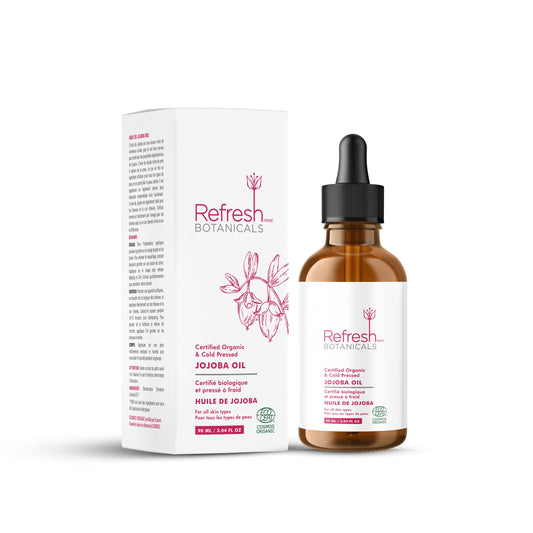 Refresh Botanicals Certified Organic Jojoba Oil