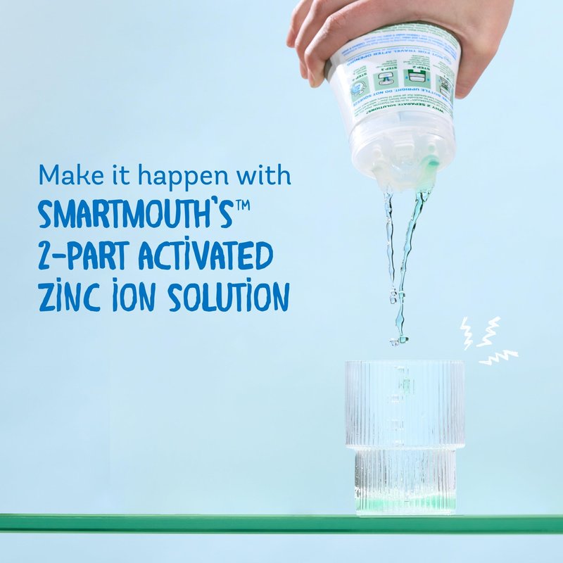 SmartMouth Dry Mouth Mouthwash, Mint, 16 Fluid Ounce