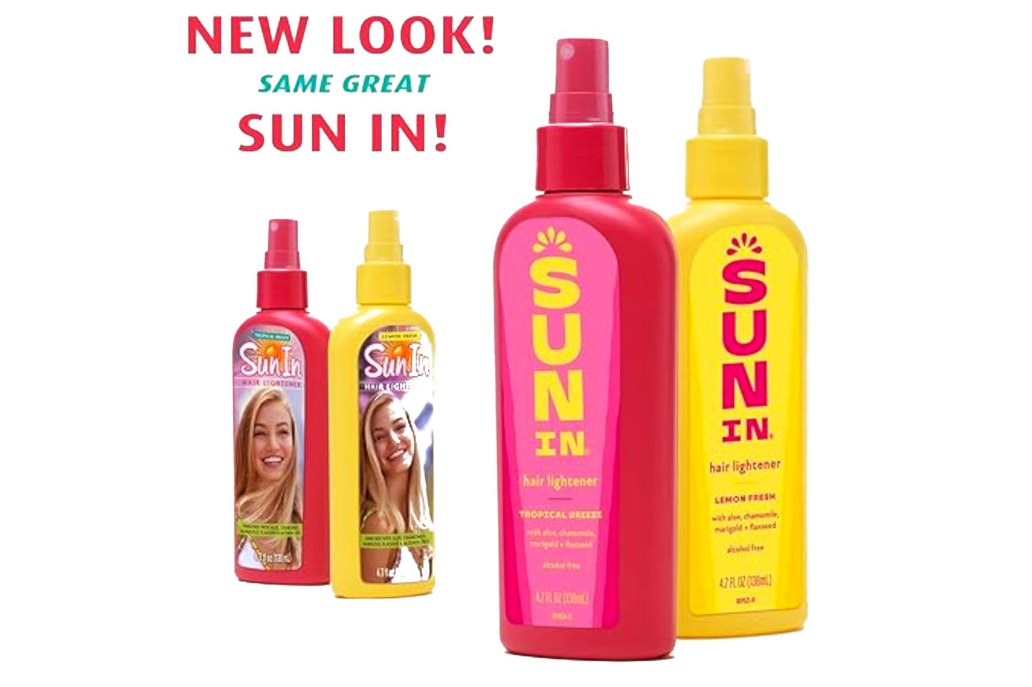 Sun In Original Spray-In Hair Lightener, Tropical Breeze , 4.7-Ounce Bottles (Pack of 6)