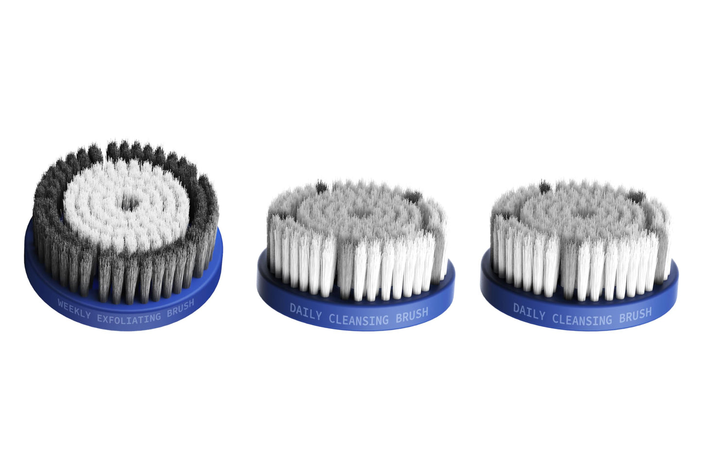 Magnetic Facial Cleansing Brush Head Dedicated to NågraCoola Clie 3.0 (Blue)