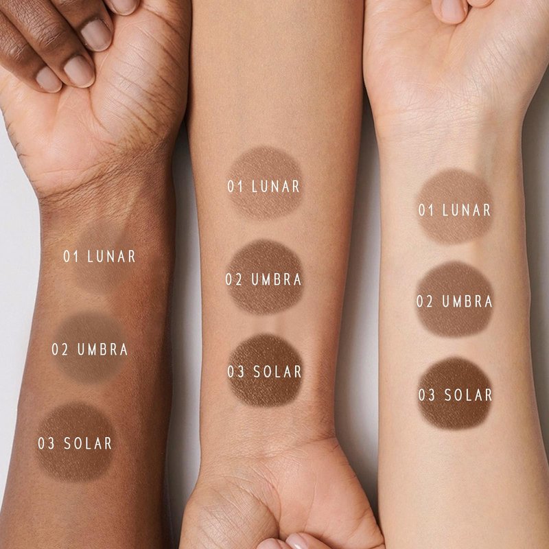 TIMEPHORIA ECLIPSE SPARK 2 in 1 Face Contour Sticks, Blendable, Non-greasy, Long-lasting Cream Face Contouring Pen, Lightweight Finish Makeup, Buildable Coverage, Easy Application (01 LUNAR)