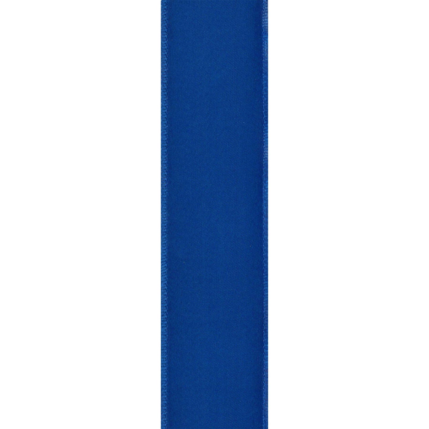 Berwick Offray 1.5" Single Face Satin Ribbon, Light Navy Blue, 25 Yds