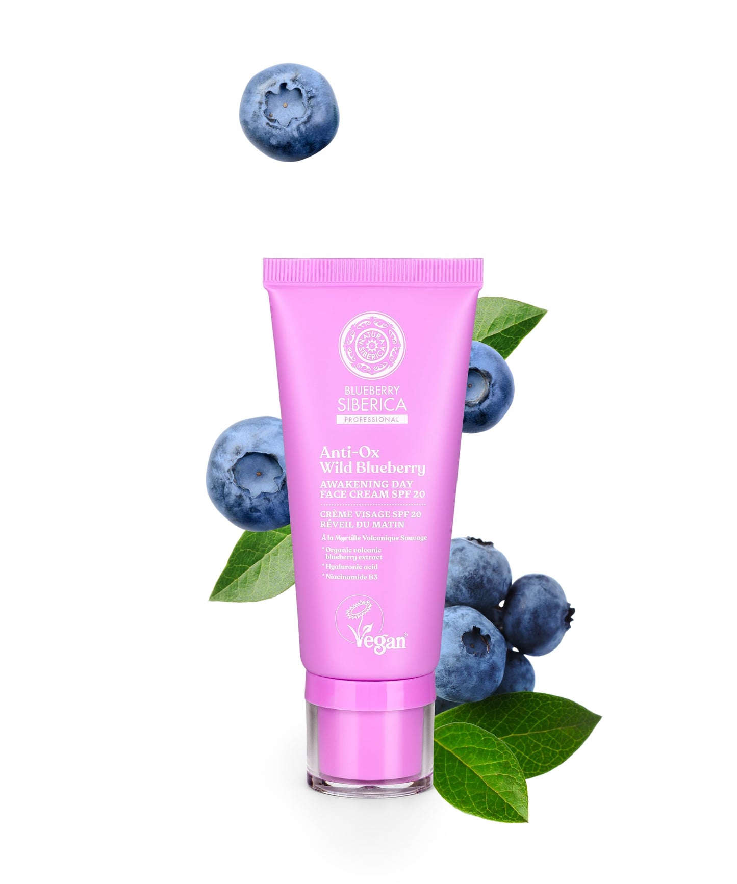 Natura Siberica Natural Anti-OX Wild Blueberry Day Face Cream SPF 1.69 fl oz