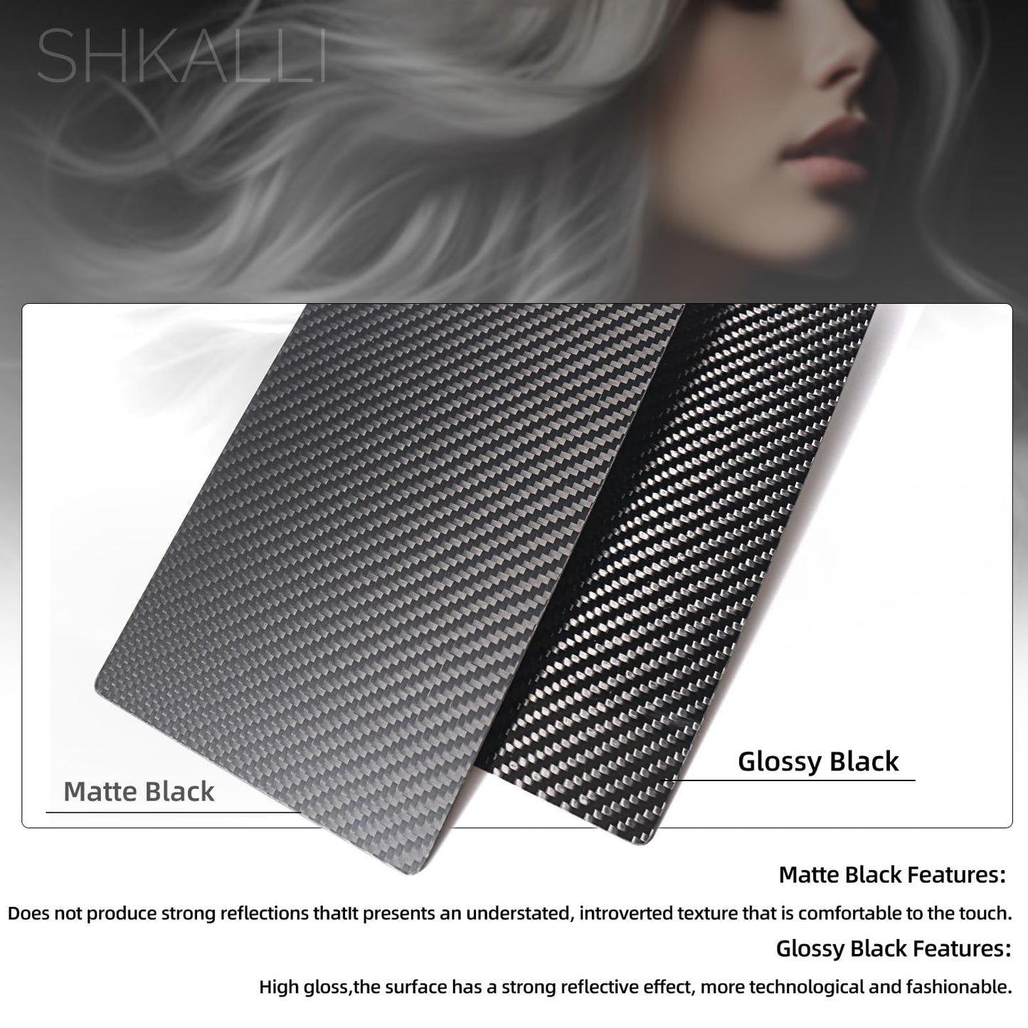 Balayage board from SHKALLI, a hair coloring tool for professional salons and hairdressers - hair coloring board coloring dyeing board.(Matte Black)(Matte B156420TY5)