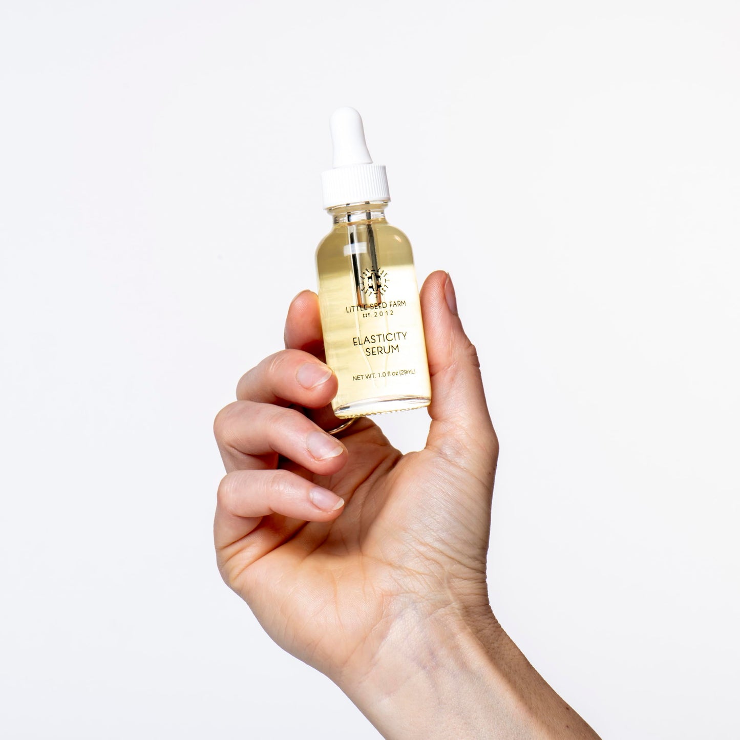 Little Seed Farm Elasticity Serum - Skin Toning and Firming Serum, 1.0 Ounce