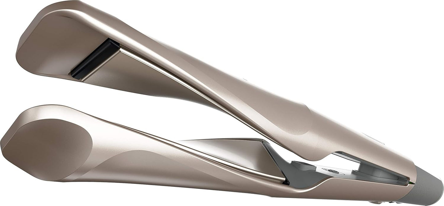 Remington Pro 1 Multi-Styler - Twist & Curl Technology, Straightener & Curling Iron | Color Care Protection, Champagne
