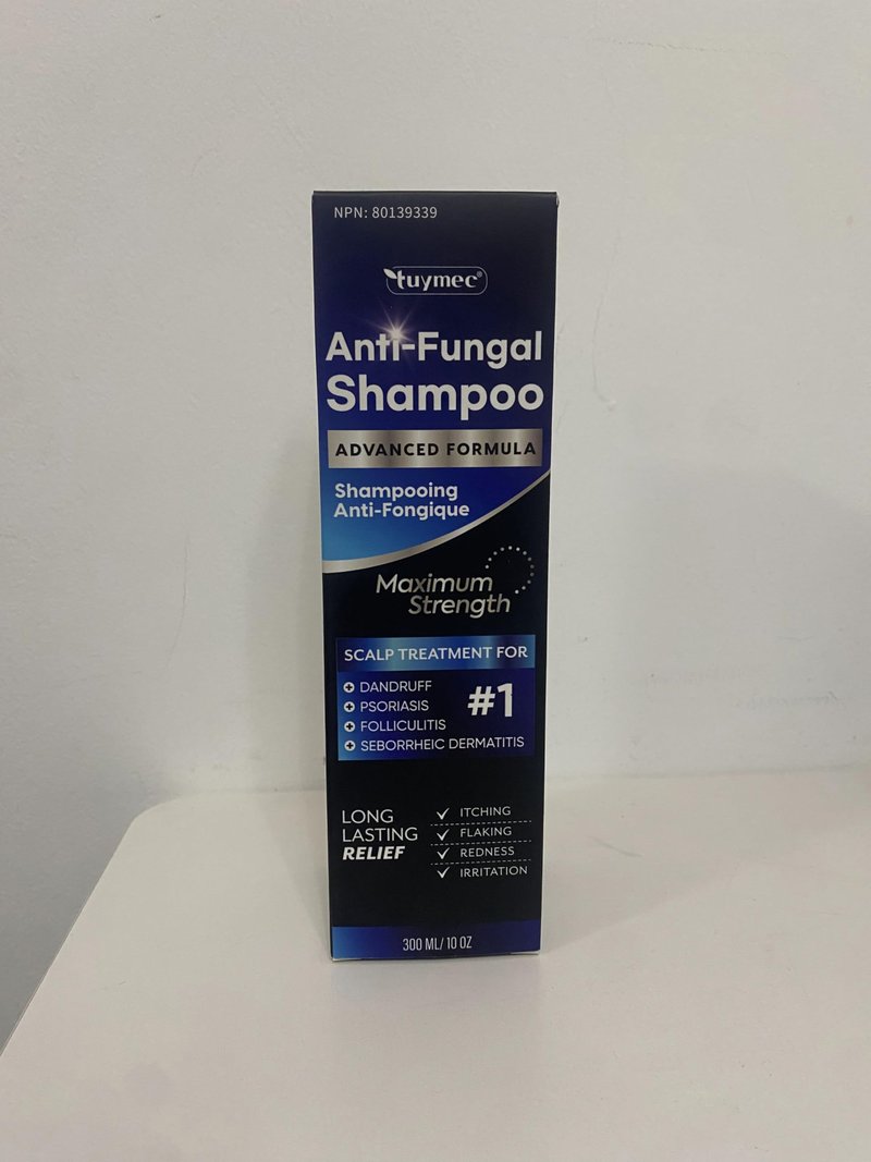 Tuymec Psoriasis Shampoo, Seborrheic Dermatitis Folliculitis Shampoo, Anti-Fungal and Anti-Dandruff for Men and Women 300ML.