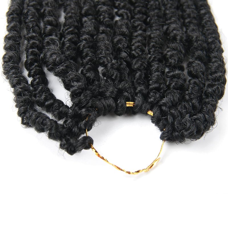 Passion Twist Crochet Hair - 14 Inch Pre-Looped Braids | Bohemian Spring Twist Extensions for Women