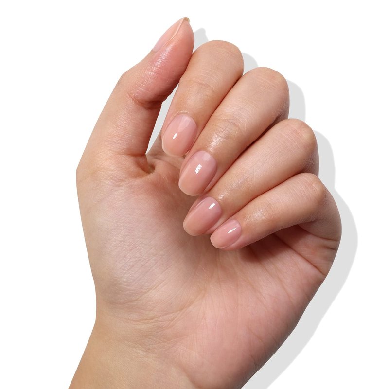 LONDONTOWN Perfecting Nail Veil, Sheer, Buildable Nail Tint Plus Nail Strengthener, Hydrates & Conditions Nails, #4 Dusty Rose Tint, 0.4 Fl Oz