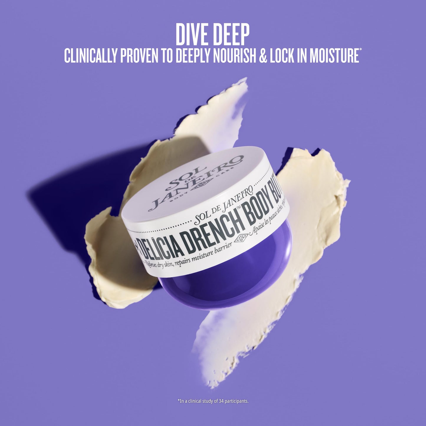 Sol de Janeiro Delicia Drench Body Butter (75mL/2.5 oz.)