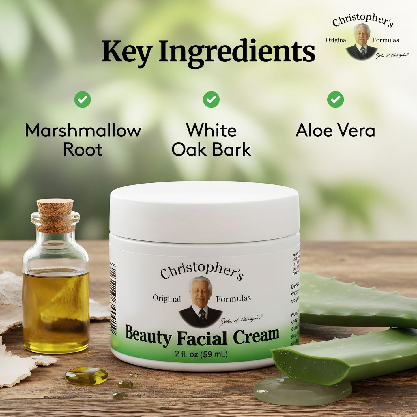 Beauty Facial Cream - Hydrating Anti-Aging Formula | 2 oz (2 Pack)